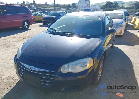 2004 Chrysler Sebring Lxi z USA, uszkodzony, nr VIN 1C3EL56R74N346530